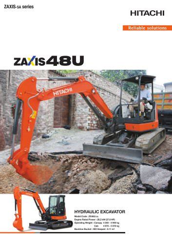 hitachi zx48u 5a|hitachi zaxis 5a blade.